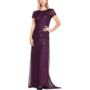 Adrianna Papell Sequin Dress - Size 8